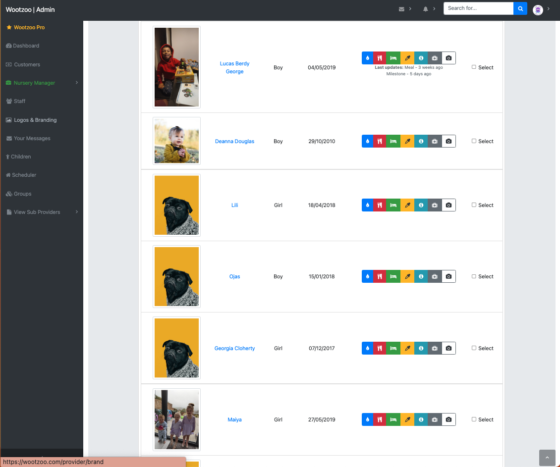 mobile view of booking from user end