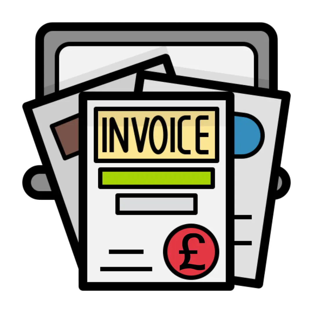 Funded hours and invoicing icon